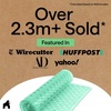 image:imageGORILLA GRIP Bath Tub Shower Mat Bathtub Floor Liner 35x16 ClearGreen Translucent