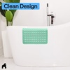 image:imageGORILLA GRIP Bath Tub Shower Mat Bathtub Floor Liner 35x16 ClearGreen Translucent