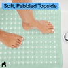 image:imageGORILLA GRIP Bath Tub Shower Mat Bathtub Floor Liner 35x16 ClearMint Opaque