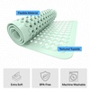 image:imageGORILLA GRIP Bath Tub Shower Mat Bathtub Floor Liner 35x16 ClearMint Opaque