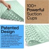 image:imageGORILLA GRIP Bath Tub Shower Mat Bathtub Floor Liner 35x16 ClearMint Opaque