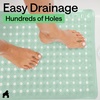 image:imageGORILLA GRIP Bath Tub Shower Mat Bathtub Floor Liner 35x16 ClearMint Opaque