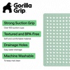 image:imageGORILLA GRIP Bath Tub Shower Mat Bathtub Floor Liner 35x16 ClearMint Opaque
