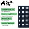image:imageGORILLA GRIP Bath Tub Shower Mat Bathtub Floor Liner 35x16 ClearNavy Opaque