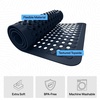 image:imageGORILLA GRIP Bath Tub Shower Mat Bathtub Floor Liner 35x16 ClearNavy Opaque
