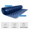 image:imageGORILLA GRIP Bath Tub Shower Mat Bathtub Floor Liner 35x16 ClearNavy Translucent