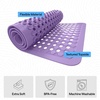 image:imageGORILLA GRIP Bath Tub Shower Mat Bathtub Floor Liner 35x16 ClearPurple Opaque