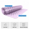 image:imageGORILLA GRIP Bath Tub Shower Mat Bathtub Floor Liner 35x16 ClearPurple Translucent