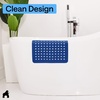 image:imageGORILLA GRIP Bath Tub Shower Mat Bathtub Floor Liner 35x16 ClearRoyal Blue Opaque