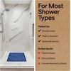 image:imageGORILLA GRIP Bath Tub Shower Mat Bathtub Floor Liner 35x16 ClearRoyal Blue Opaque
