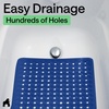 image:imageGORILLA GRIP Bath Tub Shower Mat Bathtub Floor Liner 35x16 ClearRoyal Blue Opaque