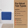 image:imageGORILLA GRIP Bath Tub Shower Mat Bathtub Floor Liner 35x16 ClearRoyal Blue Opaque