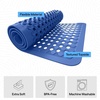 image:imageGORILLA GRIP Bath Tub Shower Mat Bathtub Floor Liner 35x16 ClearRoyal Blue Opaque
