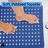 image:imageGORILLA GRIP Bath Tub Shower Mat Bathtub Floor Liner 35x16 ClearRoyal Blue Opaque