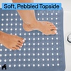 image:imageGORILLA GRIP Bath Tub Shower Mat Bathtub Floor Liner 35x16 ClearSky Blue Opaque