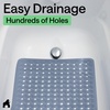 image:imageGORILLA GRIP Bath Tub Shower Mat Bathtub Floor Liner 35x16 ClearSky Blue Opaque