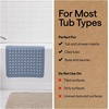 image:imageGORILLA GRIP Bath Tub Shower Mat Bathtub Floor Liner 35x16 ClearSky Blue Opaque