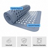 image:imageGORILLA GRIP Bath Tub Shower Mat Bathtub Floor Liner 35x16 ClearSky Blue Opaque