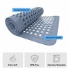 image:imageGORILLA GRIP Bath Tub Shower Mat Bathtub Floor Liner 35x16 ClearSky Blue Opaque