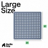 image:imageGORILLA GRIP Bath Tub Shower Mat Bathtub Floor Liner 35x16 ClearSky Blue Opaque