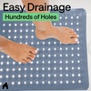image:imageGORILLA GRIP Bath Tub Shower Mat Bathtub Floor Liner 35x16 ClearSky Blue Opaque