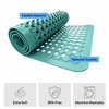 image:imageGORILLA GRIP Bath Tub Shower Mat Bathtub Floor Liner 35x16 ClearTurquoise Opaque