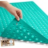 image:imageGORILLA GRIP Bath Tub Shower Mat Bathtub Floor Liner 35x16 ClearTurquoise Opaque