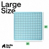 image:imageGORILLA GRIP Bath Tub Shower Mat Bathtub Floor Liner 35x16 ClearTurquoise Translucent