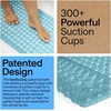 image:imageGORILLA GRIP Bath Tub Shower Mat Bathtub Floor Liner 35x16 ClearTurquoise Translucent