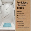 image:imageGORILLA GRIP Bath Tub Shower Mat Bathtub Floor Liner 35x16 ClearTurquoise Translucent
