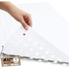 image:imageGORILLA GRIP Bath Tub Shower Mat Bathtub Floor Liner 35x16 ClearWhite Opaque