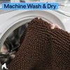 image:imageGORILLA GRIP Bathroom Area Rug Sets 2 Piece Soft Chenille 30x20 GreyBrown