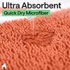 image:imageGORILLA GRIP Bathroom Area Rug Sets 2 Piece Soft Chenille 30x20 GreyCoral