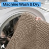 image:imageGORILLA GRIP Bathroom Area Rug Sets 2 Piece Soft Chenille 30x20 GreyGray Beige