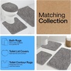 image:imageGORILLA GRIP Bathroom Area Rug Sets 2 Piece Soft Chenille 30x20 GreyGrey