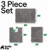 image:imageGORILLA GRIP Bathroom Area Rug Sets 2 Piece Soft Chenille 30x20 GreyGrey