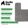image:imageGORILLA GRIP Bathroom Area Rug Sets 2 Piece Soft Chenille 30x20 GreyGrey
