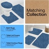image:imageGORILLA GRIP Bathroom Area Rug Sets 2 Piece Soft Chenille 30x20 GreyNavy