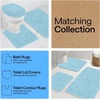 image:imageGORILLA GRIP Bathroom Area Rug Sets 2 Piece Soft Chenille 30x20 GreySky