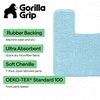 image:imageGORILLA GRIP Bathroom Area Rug Sets 2 Piece Soft Chenille 30x20 GreySky