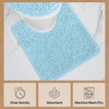 image:imageGORILLA GRIP Bathroom Area Rug Sets 2 Piece Soft Chenille 30x20 GreySky