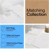 image:imageGORILLA GRIP Bathroom Area Rug Sets 2 Piece Soft Chenille 30x20 GreyWhite