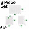image:imageGORILLA GRIP Bathroom Area Rug Sets 2 Piece Soft Chenille 30x20 GreyWhite