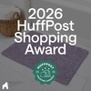 image:imageGORILLA GRIP Chenille Bath Rug Mat for Oval Toilet Base 24x19 GrayLight Purple
