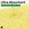 image:imageGORILLA GRIP Chenille Bath Rug Mat for Oval Toilet Base 24x19 GrayYellow