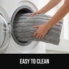 image:imageGORILLA GRIP Memory Foam Bathroom Rugs Absorbent Bath Mat 24x16 GrayGrey