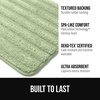 image:imageGORILLA GRIP Memory Foam Bathroom Rugs Absorbent Bath Mat 24x16 GraySage