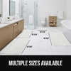image:imageGORILLA GRIP Memory Foam Bathroom Rugs Absorbent Bath Mat 24x16 GrayWhite