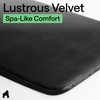 image:imageGORILLA GRIP Memory Foam Toilet Rug for Bathroom 225x195 GreyBlack