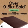 image:imageGORILLA GRIP Memory Foam Toilet Rug for Bathroom 225x195 GreyBrown